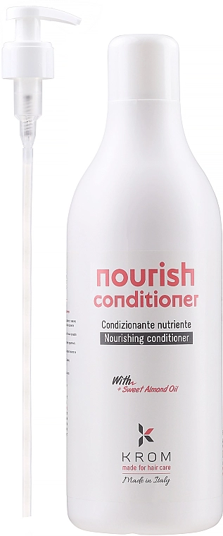 Krom Питательный кондиционер с экстрактом сладкого миндаля Nourish Conditioner - фото N3