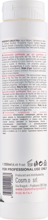 Krom Кондиціонер очищувальний з оліями чайного дерева та евкаліпта і ментолом Tea Tree Conditioner - фото N2