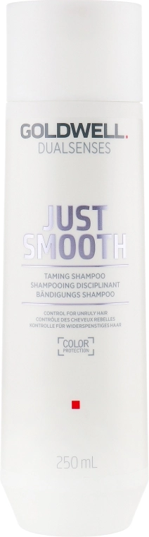 Goldwell Шампунь для неслухняного волосся Dualsenses Just Smooth Taming Shampoo - фото N3