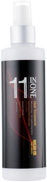 Clever Hair Cosmetics Спрей-масло 11 в 1 для восстановления волос Argan Oil&Keratin 11 in One - фото N1