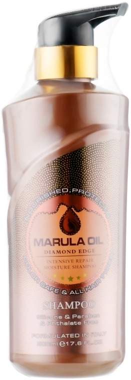 Clever Hair Cosmetics Шампунь для волосся, з олією марули Bingo Hair Cosmetic Marula Oil Intensive Repair Moisture Shampoo - фото N1