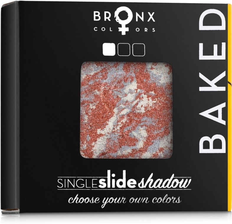 Bronx Colors Baked Single Slide Shadow Тіні для повік - фото N1