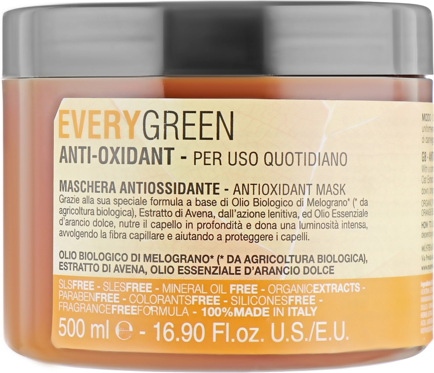 EveryGreen Антиоксидантная маска для ежедневного применения Dikson EG Anti-Oxidant - фото N1