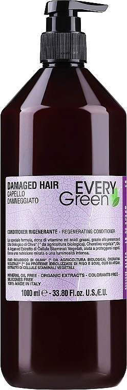 EveryGreen Кондиционер восстанавливающий Damaged Hair Conditioner - фото N3