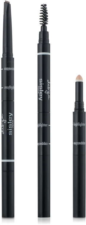 Sisley Phyto-Sourcils Design Brow Pencil Карандаш для бровей 3в1 - фото N2