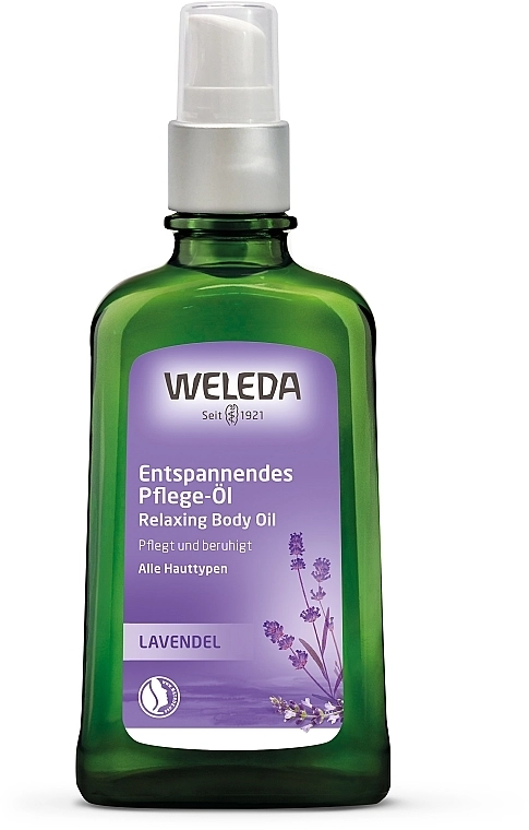 Weleda Лавандова розслаблювальна олія для тіла Relaxing Lavender Body Oil - фото N1