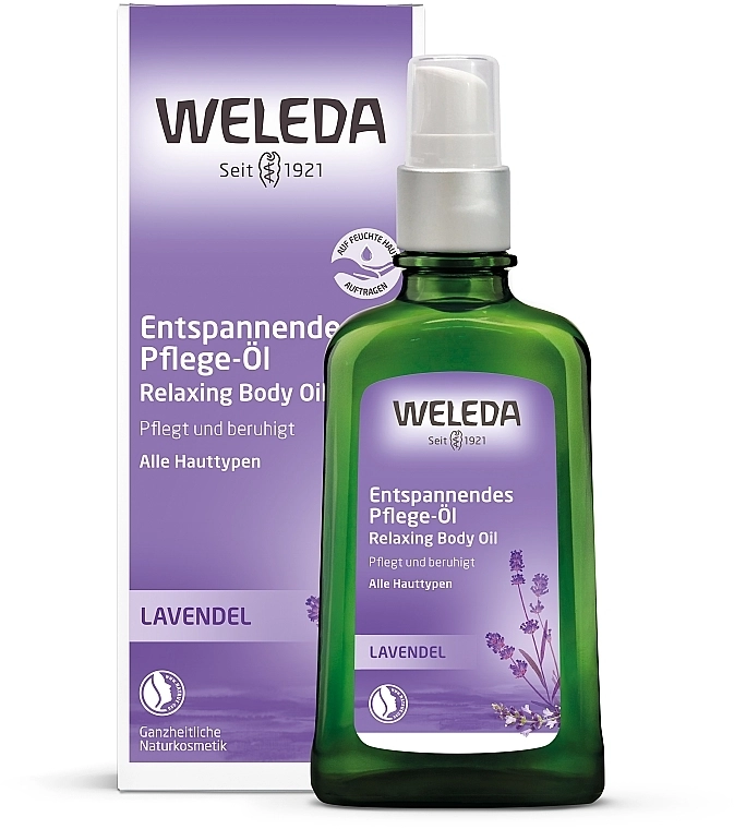 Weleda Лавандова розслаблювальна олія для тіла Relaxing Lavender Body Oil - фото N2