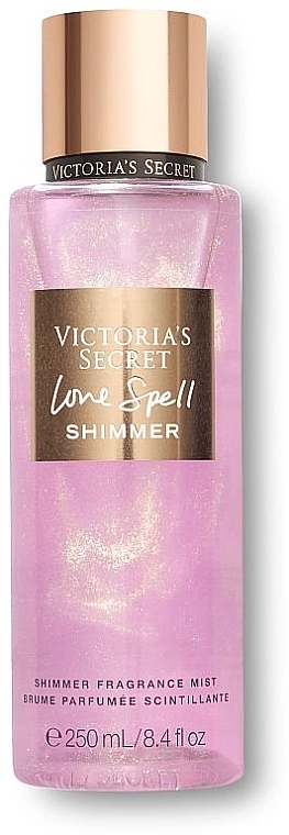 Victoria's Secret Парфумований спрей для тіла Love Spell Shimmer Fragranse Mist - фото N1