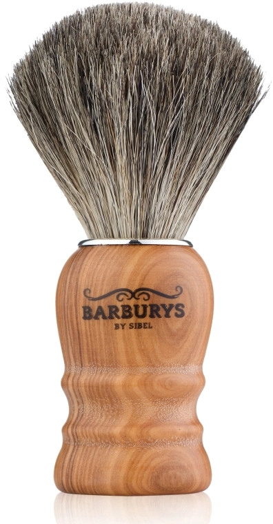 Barburys Пензель для гоління Shaving Brush Grey Olive - фото N1