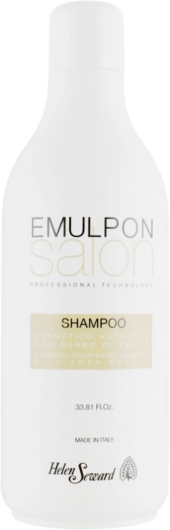 Helen Seward Косметичний живильний шампунь з олією каріте Emulpon Salon Nourishing Shampoo - фото N1