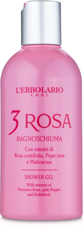 L’Erbolario Пена для ванны-гель для душа "3 Розы" 3 Rosa Bagnoschiuma - фото N2