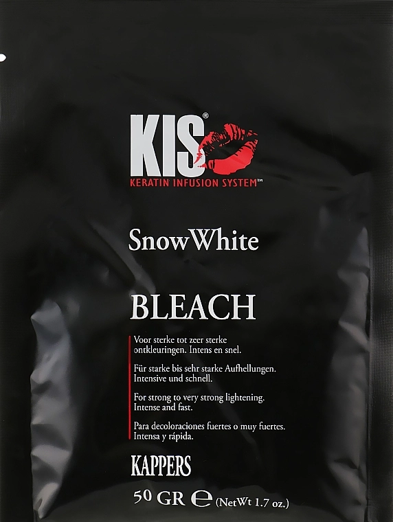 Kis Знебарвлювальна пудра для волосся Care Snow White Bleach - фото N5