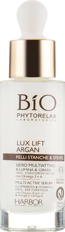 Phytorelax Laboratories Сироватка для шкіри навколо очей Bio Lux Lift Argan Serum - фото N2