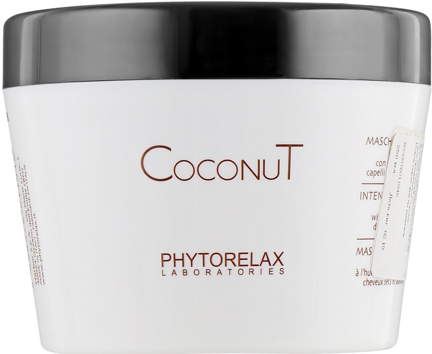 Phytorelax Laboratories Увлажняющая интенсивная маска Coconut oil hair care - фото N1