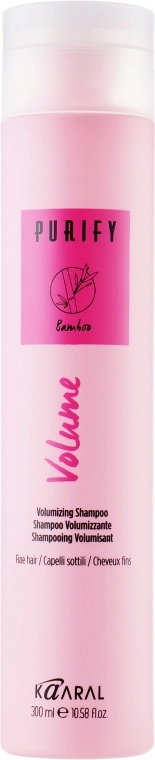 Kaaral Шампунь для тонких волос с экстрактом бамбука Purify Volume Shampoo - фото N2
