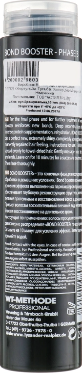 Placen Formula Засіб для інтенсивного живлення, блиску та глибокого відновлення волосся Salon Professional Lysander Realplex 3 - фото N2