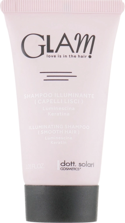 Dott. Solari Розгладжувальний шампунь з ефектом блиску Glam Illuminating Shampoo Smooth Hair - фото N3