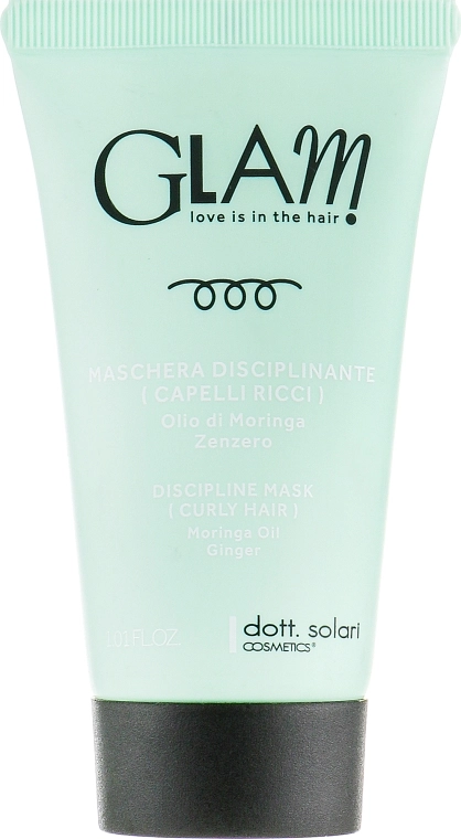 Dott. Solari Маска дисциплінарна для в'юнкого волосся Glam Discipline Mask Curly Hair - фото N1