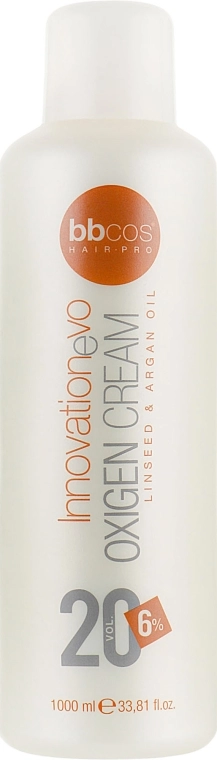 BBcos Окислювач кремовий 6% InnovationEvo Oxigen Cream 20 Vol - фото N3