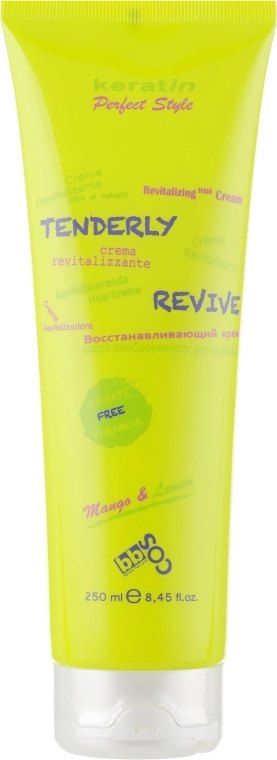 BBcos Восстанавливающий безсульфатный крем для волос Keratin Perfect Style Revitalizante Creme - фото N1