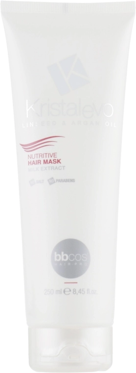 BBcos Маска для волосся, живильна Kristal Evo Nutritive Hair Mask - фото N1