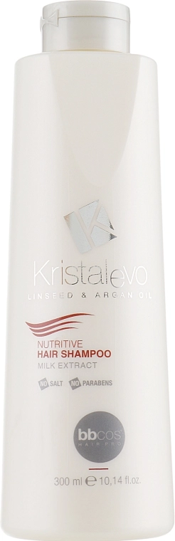 BBcos Шампунь для волос, питательный Kristal Evo Nutritive Hair Shampoo - фото N1