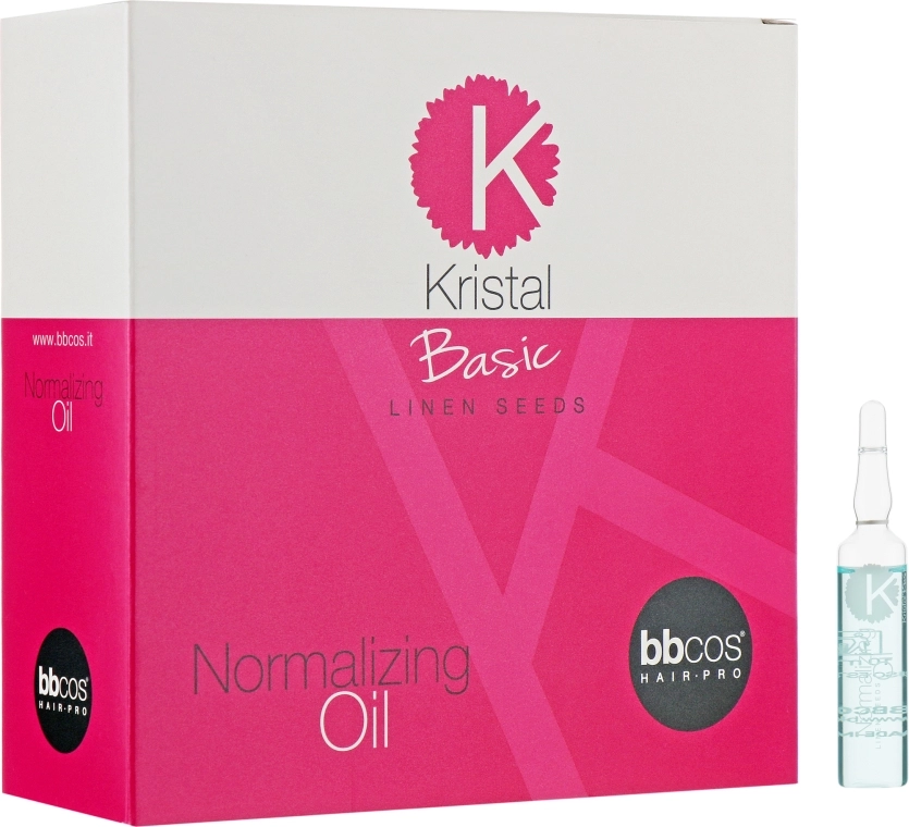 BBcos Масло для поврежденных волос Kristal Basic Normalizing Oil - фото N1