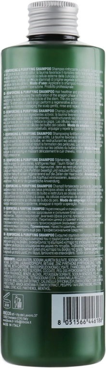 BBcos Шампунь для мужчин Green Care Essence Man Reinforcing & Purifying Shampoo - фото N2