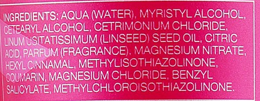 Бальзам з мигдальним молочком для волосся - BBcos Kristal Basic Linen Seeds Almond Milk, 1500ml - фото N3