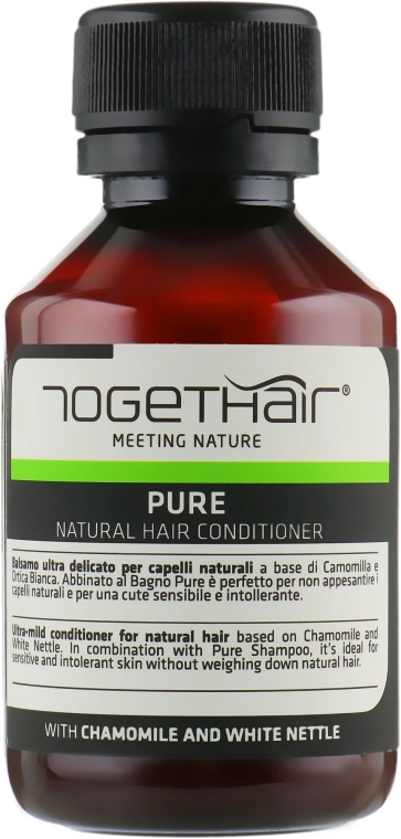 Кондиционер для волос - Togethair Pure Natural Hair Conditioner, 1000мл - фото N1