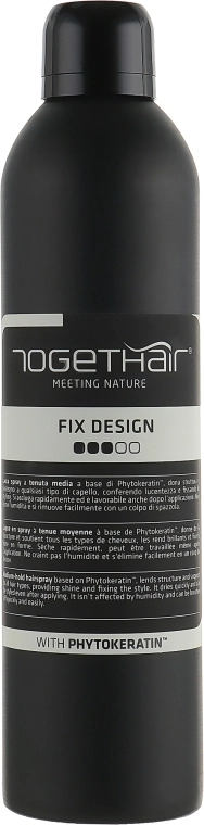 Спрей для волос, средней фиксации - Togethair Fix Design Spray, 400мл - фото N1