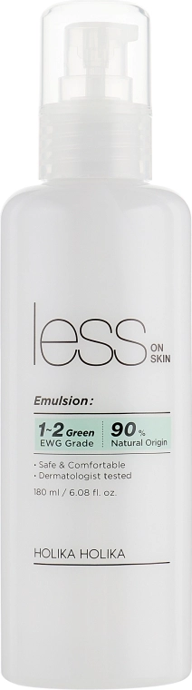 Holika Holika Зволожувальна емульсія проти почервонінь та акне Less On Skin Emulsion - фото N2