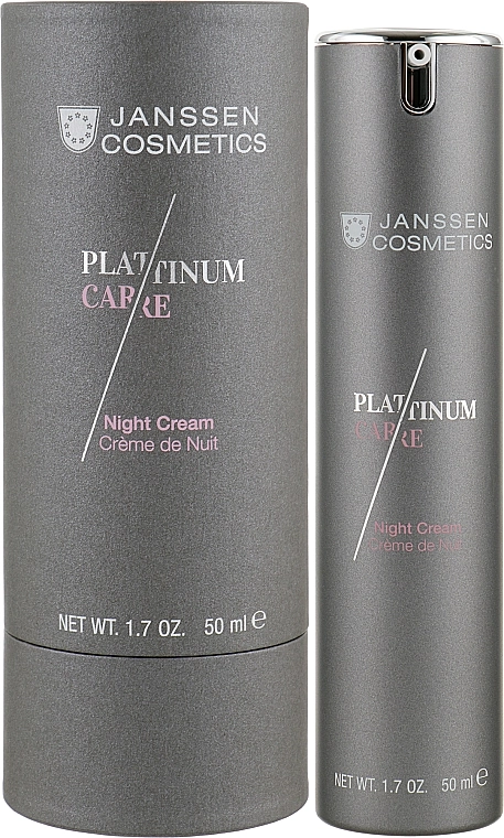 Janssen Cosmetics Нічний крем реструктурувальний Platinum Care Night Cream - фото N2