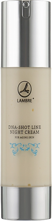 Lambre Нічний крем для обличчя DNA-Shot Line Night Cream For Aging Skin - фото N1