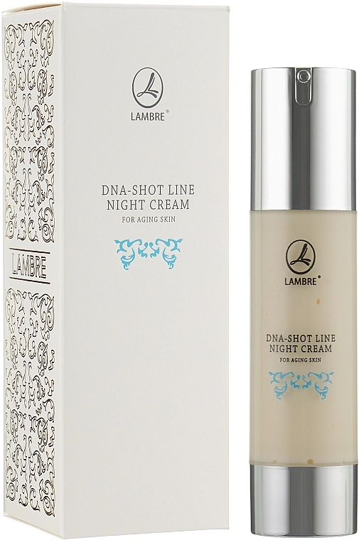 Lambre Нічний крем для обличчя DNA-Shot Line Night Cream For Aging Skin - фото N2