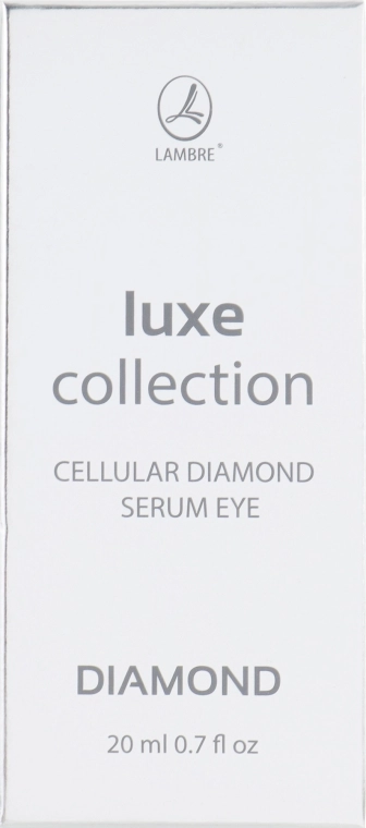 Lambre Сироватка для шкіри навколо очей Luxe Collection Cellular Diamond - фото N1