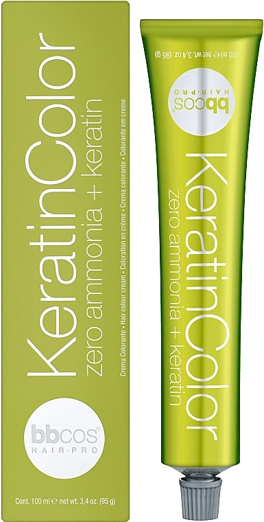 BBcos Краска для волос, безаммиачная Keratin Color Hair Cream - фото N1