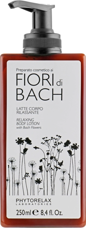 Phytorelax Laboratories Лосьйон для тіла зволожуючий FLORI DI BACH RELAXING PhL Fiori Di Bach Relaxing Body Lotion - фото N1