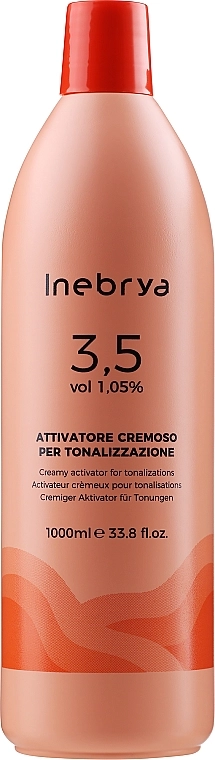 Inebrya Крем-активатор для тонування 1,05% Creamy Activator for Tonalizations - фото N3