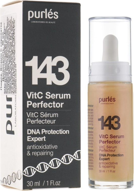 Purles ВитС-сироватка"Досконалість" DNA Protection Expert 143 VitC Serum Perfector - фото N1