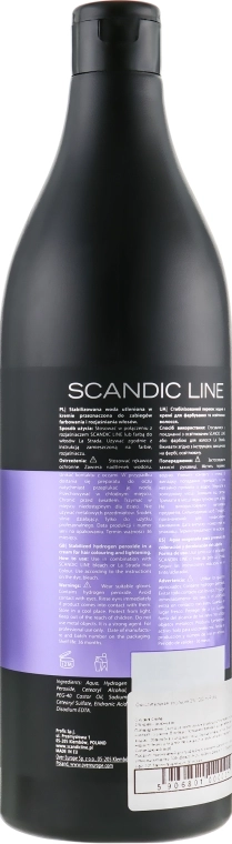 Profis Окислювач для волосся Scandic Line Oxydant Creme 3% - фото N4