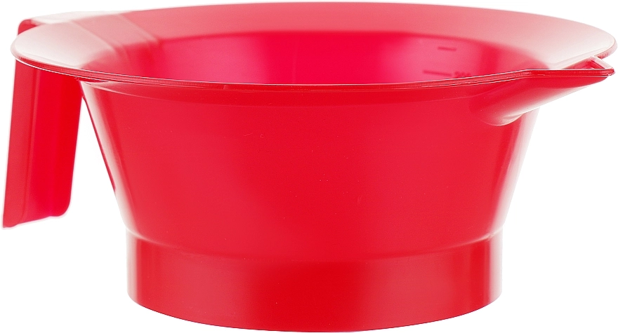 SPL Миска для окрашивания без резиновой вставки 964059, красная - фото N1