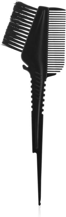 SPL Кисть для окрашивания с расческой и крючком 964046 , черная - фото N1