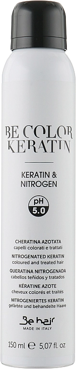 Be Hair Спрей з нітрогеном і кератином для волосся Be Color Keratin & Nitrogen - фото N1