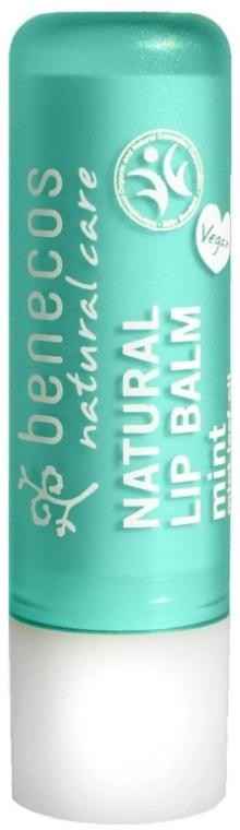 Benecos Бальзам для губ "Ментол" Natural Care Lip Balm Mint - фото N1