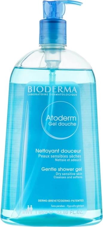 Bioderma Гель для душу, для сухої та чутливої шкіри Atoderm Gentle Shower Gel - фото N1