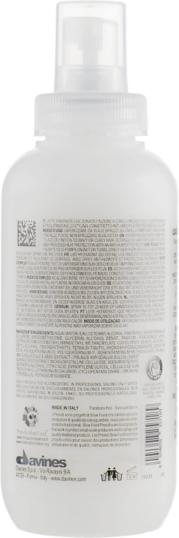 Davines Молочко питательное для усиления завитка Love Curl Primer - фото N2