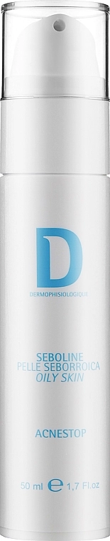 Dermophisiologique Крем-гель для профілактики та лікування акне Seboline Acnestop Cream Gel - фото N1