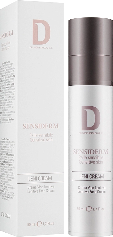 Dermophisiologique Крем для чувствительной или куперозной кожи Sensiderm Leni Cream - фото N2