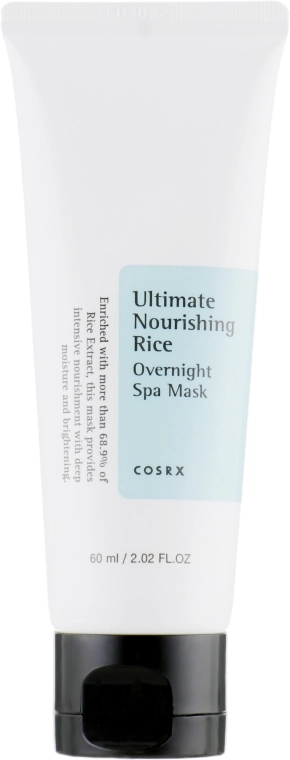 CosRX Нічна spa-маска "Інтенсивно живильний рис" Ultimate Nourishing Rice Spa Over - фото N2